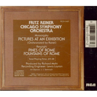 MOUSSORGSKY - Reiner - Tableaux d'une exposition, pour piano..